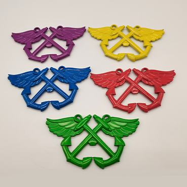 Colorful angel bottle openers